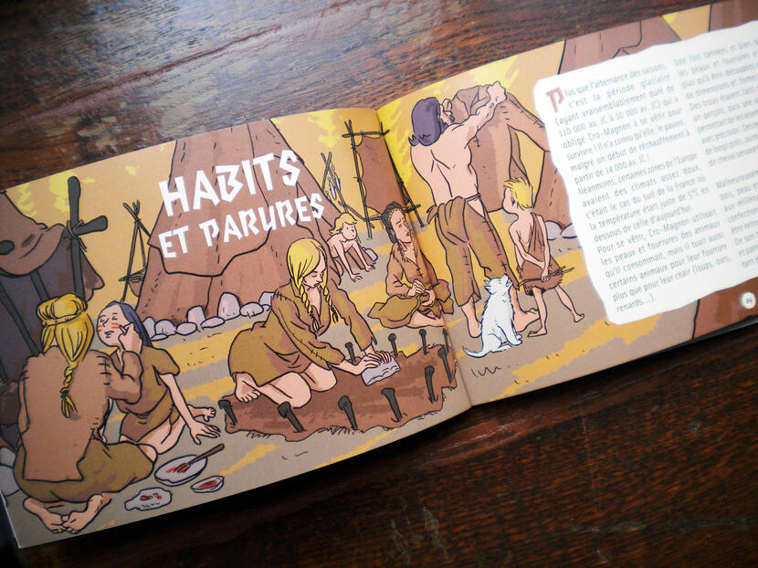 La vie préhistorique de Cro-Magnon-Maureen Lasne-Warzala