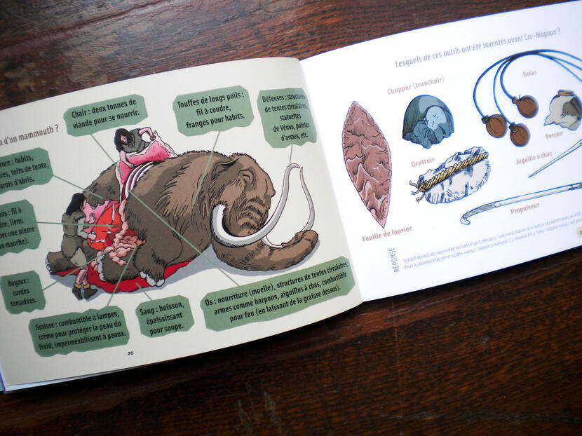 La vie préhistorique de Cro-Magnon-Maureen Lasne-Warzala