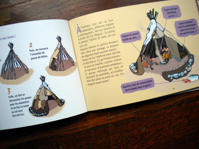 La vie préhistorique de Cro-Magnon-Maureen Lasne-Warzala