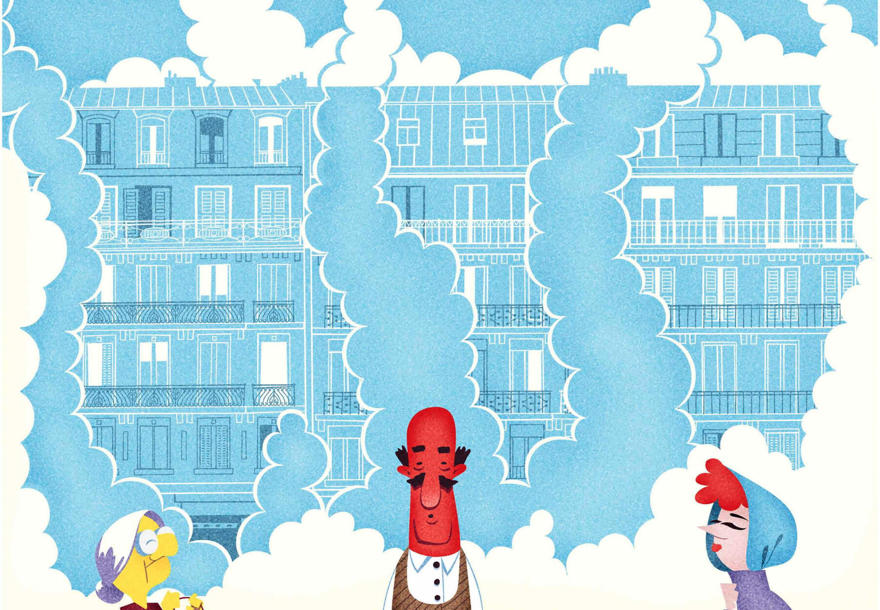 Histoire pour enfants-La fumée dans la ville-auteur jeunesse-Maureen Lasne-Loïc Huguet